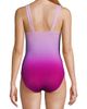 Lands' End Lands' End Plus Size Long Slender Suit Grecian Tummy Control Chlorine Resistant One Piece Swimsuit - 2