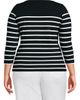 Lands' End Lands' End Plus Size Mariner Jersey Boatneck Top - 2