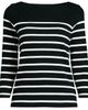 Lands' End Lands' End Plus Size Mariner Jersey Boatneck Top - 3