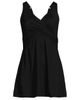 Lands' End Lands' End Plus Size New SlenderSuit Wrap Swim Dress Swimsuit - 5