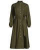 Lands' End Lands' End Plus Size Perfect Button Front Shirt Dress - 3