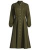 Lands' End Lands' End Plus Size Perfect Button Front Shirt Dress - 5