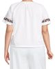 Lands' End Lands' End Plus Size Poplin Eyelet Shirt - 2