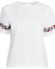 Lands' End Lands' End Plus Size Poplin Eyelet Shirt - 3
