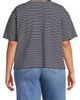 Lands' End Lands' End Plus Size Short Sleeve Slub Jersey Eyelet T-Shirt - 2
