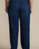 Lands' End Lands' End Plus Size Soft Denim Mid Rise Relaxed Straight Leg Jeans - 2