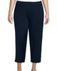 Lands' End Lands' End Plus Size Starfish Mid Rise Pull On Crop Pants - 1