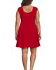 Lands' End Lands' End Plus Size Starfish Scoop Neck Sleeveless Mini Dress - 2