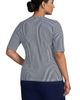 Lands' End Lands' End Plus Size Sunshade Upf 50 Elbow Sleeve Rash Guard Swim Tee - 2