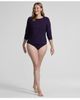 Lands' End Lands' End Plus Size Sunshade Upf 50 Long Sleeve Rash Guard Swim Tee - 4