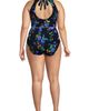 Lands' End Lands' End Plus Size Tugless Portrait Back Set - 2