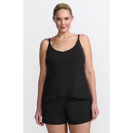 Lands' End Lands' End Plus Size Tulip Romper Swimsuit