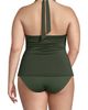 Lands' End Lands' End Plus Size Twist Halter Tankini Top - 2