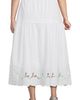 Lands' End Lands' End Plus Size Voile Eyelet Maxi Skirt - 2