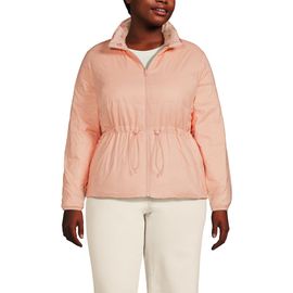 Lands' End Lands' End Plus Size Wanderweight Reversible Packable Down Jacket