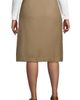 Lands' End Lands' End Plus Solid A-line Skirt Below the Knee - 2