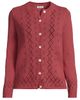 Lands' End Lands' End Pointelle Crew Neck Cardigan Sweater - 3