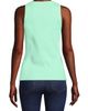 Lands' End Lands' End Pointelle Rib UNeck Tank - 2