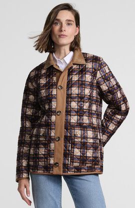 Lands' End Lands' End Print Reversible Barn Quilted