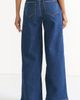 Lands' End Lands' End Recover Denim High Rise Extra Wide Leg Jeans - 2