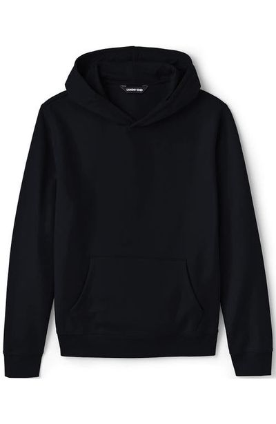 Lands' End Lands' End School Uniform Adult Hooded Pullover Sweatshirt