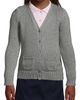 Lands' End Lands' End School Uniform Girls Cotton Modal Button Front Cardigan Sweater - 1