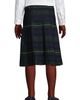Lands' End Lands' End School Uniform Girls Plaid Pleated Skirt Below the Knee - 2