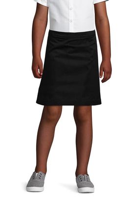 Lands' End Lands' End School Uniform Girls Slim Blend Chino Skort Above Knee