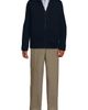 Lands' End Lands' End School Uniform Kids Legacy Full Zip Cardigan - 5