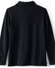Lands' End Lands' End School Uniform Kids Long Sleeve Mesh Polo Shirt - 5