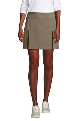 Lands' End Lands' End School Uniform Performance Pleated Skort Above the Knee
