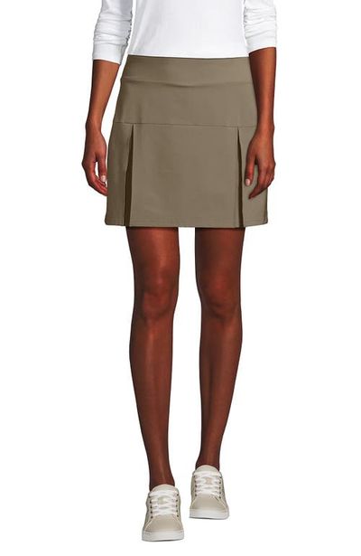 Lands' End Lands' End School Uniform Performance Pleated Skort Above the Knee