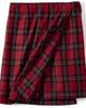 Lands' End Lands' End School Uniform Plaid A Line Tab Skort Top of Knee - 4
