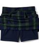 Lands' End Lands' End School Uniform Plaid Pleated Skort Top of Knee - 4