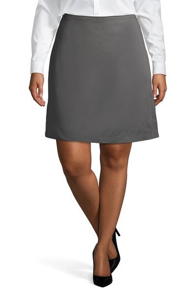 Lands' End Lands' End School Uniform Plus Size Blend Chino Skort Top of Knee