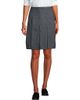 Lands' End Lands' End School Uniform Solid Box Pleat Skirt Above Knee - 1