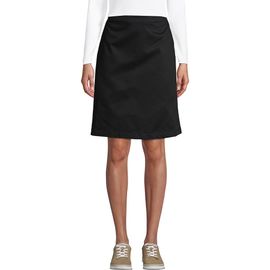 Lands' End Lands' End School Uniform Young Blend Chino Skort Above Knee