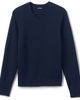 Lands' End Lands' End School Uniform Young Cotton Modal V-neck Sweater - 2