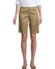 Lands' End Lands' End School Uniform Young Plain Front Blend Chino Shorts - 1