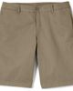 Lands' End Lands' End School Uniform Young Plain Front Blend Chino Shorts - 2