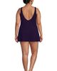 Lands' End Lands' End Scoop Neck Mini Swim Dress One Piece Swimsuit - 2