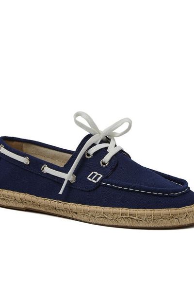 Lands' End Lands' End Seaport Espadrille Boat Shoes