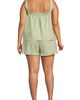Lands' End Lands' End Seersucker 2 Piece Pajama Set - Tank and Shorts - 2