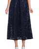Lands' End Lands' End Sequin Lace Mid Rise Midi Skirt - 1