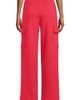 Lands' End Lands' End Serious Sweats High Rise Wide Leg Cargo Pants - 4