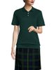 Lands' End Lands' End Short Sleeve Banded Bottom Polo Shirt - 1