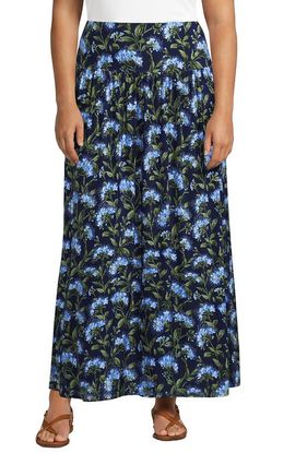 Lands' End Lands' End Silky Knit Maxi Skirt