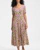 Lands' End Lands' End Silky Knit Sweetheart Midi Dress - 1