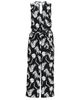 Lands' End Lands' End Sleeveless Creaseless Wrap Jumpsuit - 5