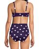 Lands' End Lands' End Slender Lite Sweetheart Shirred Bikini Top - 2